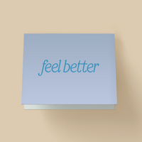 Blue Feel Better Card