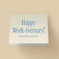 Happy Work-iversary Card