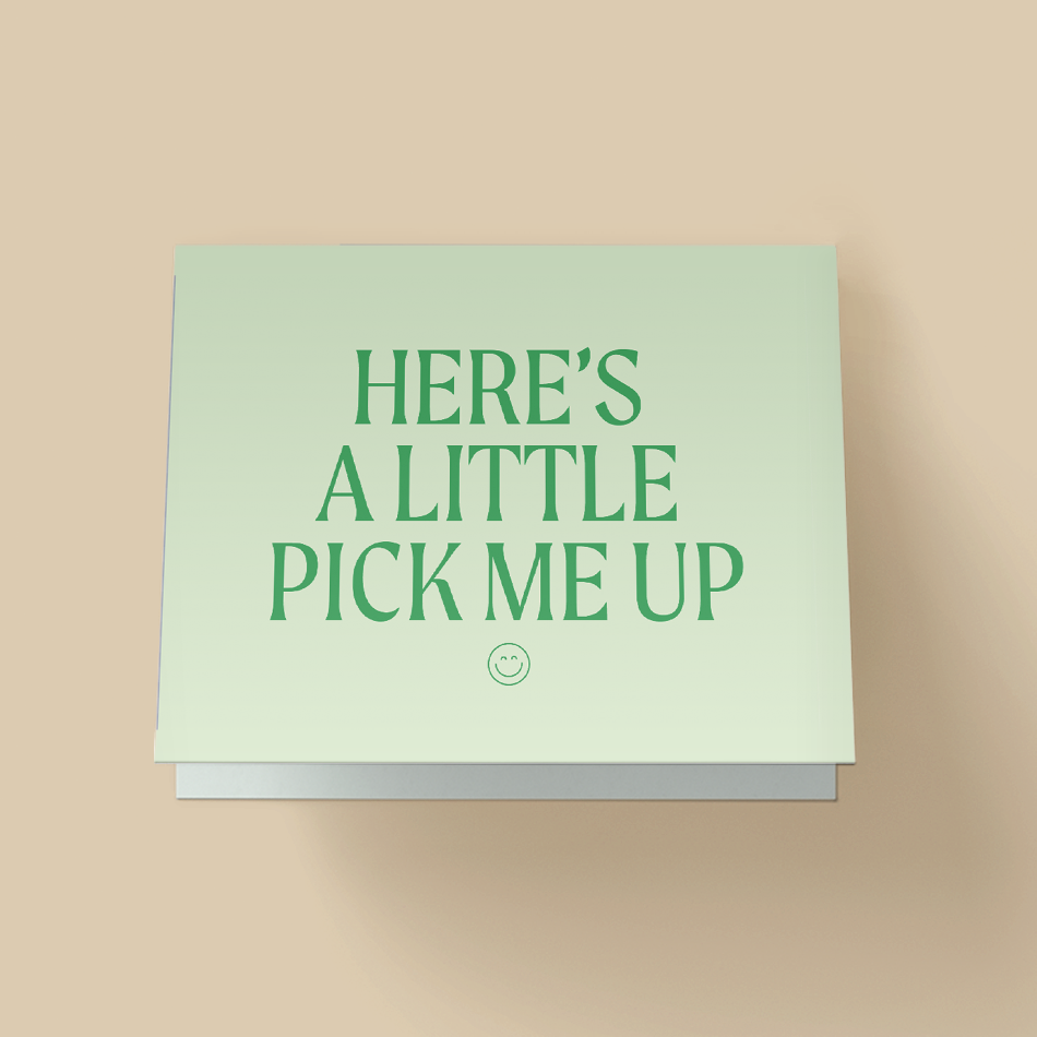 Here's A Little Pick Me Up Card