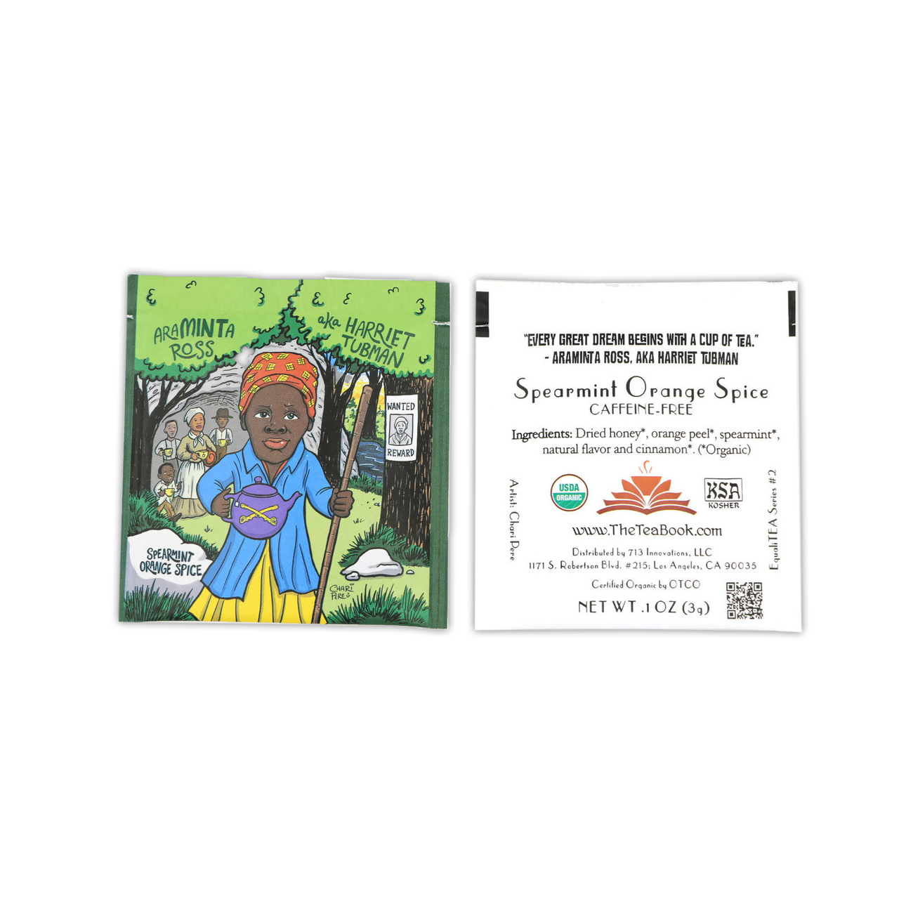 Special Edition Harriet Tubman Orange Spearmint Tea