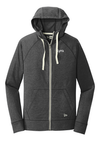 Cotton Blend Full-Zip Hoodie