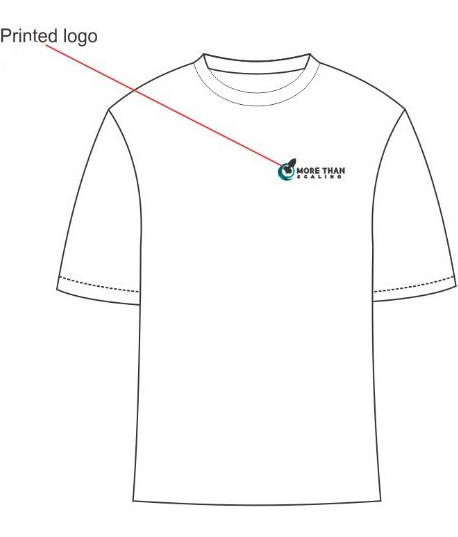 More than Scaling White T Shirts