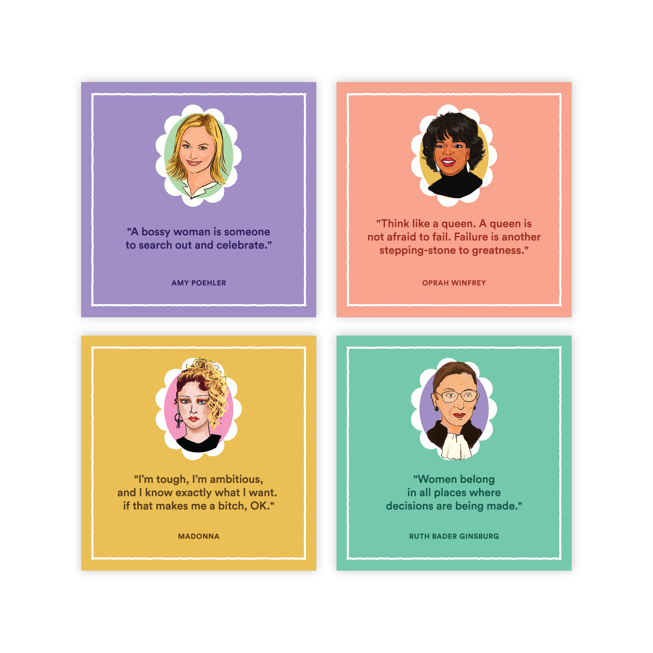 Celebrating Women: Quote Cards