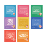 You Beautiful Tropical Fish: Leslie Knope Affirmation Cards