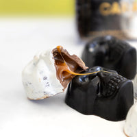 Chocolate Caramel Skulls