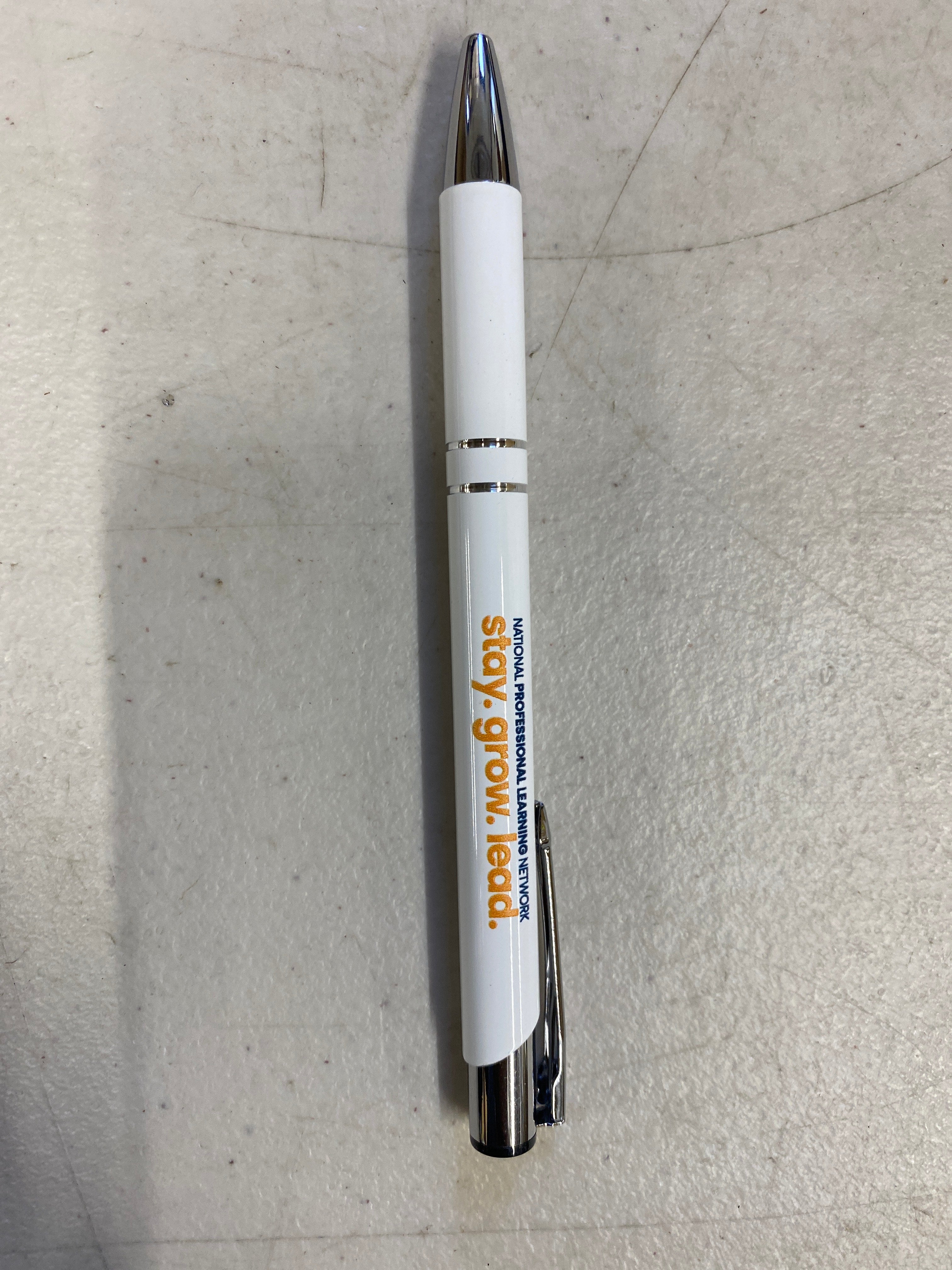 New Teacher Center stay. grow. lead. White Pen