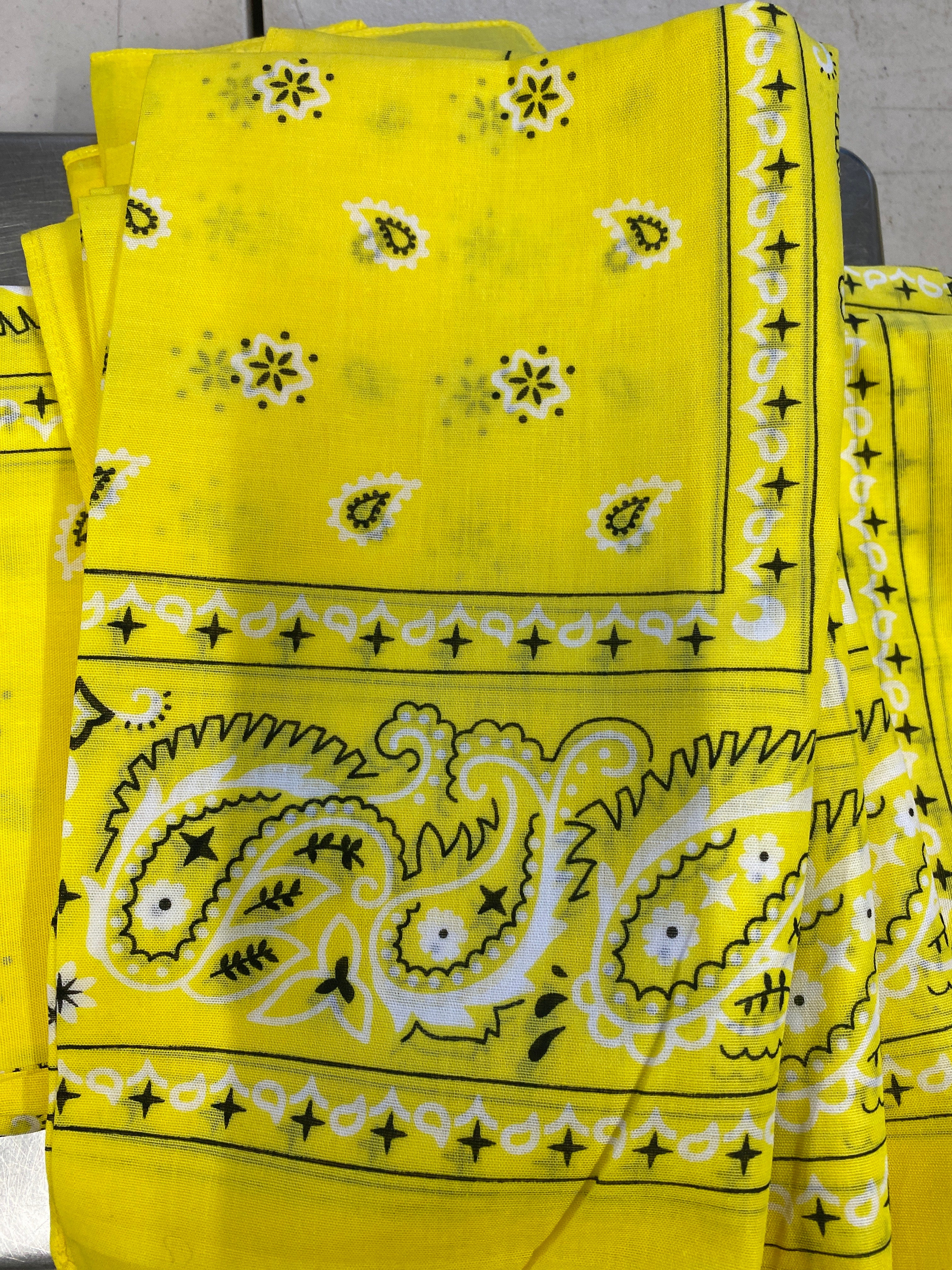 New Teacher Center Yellow Bandana