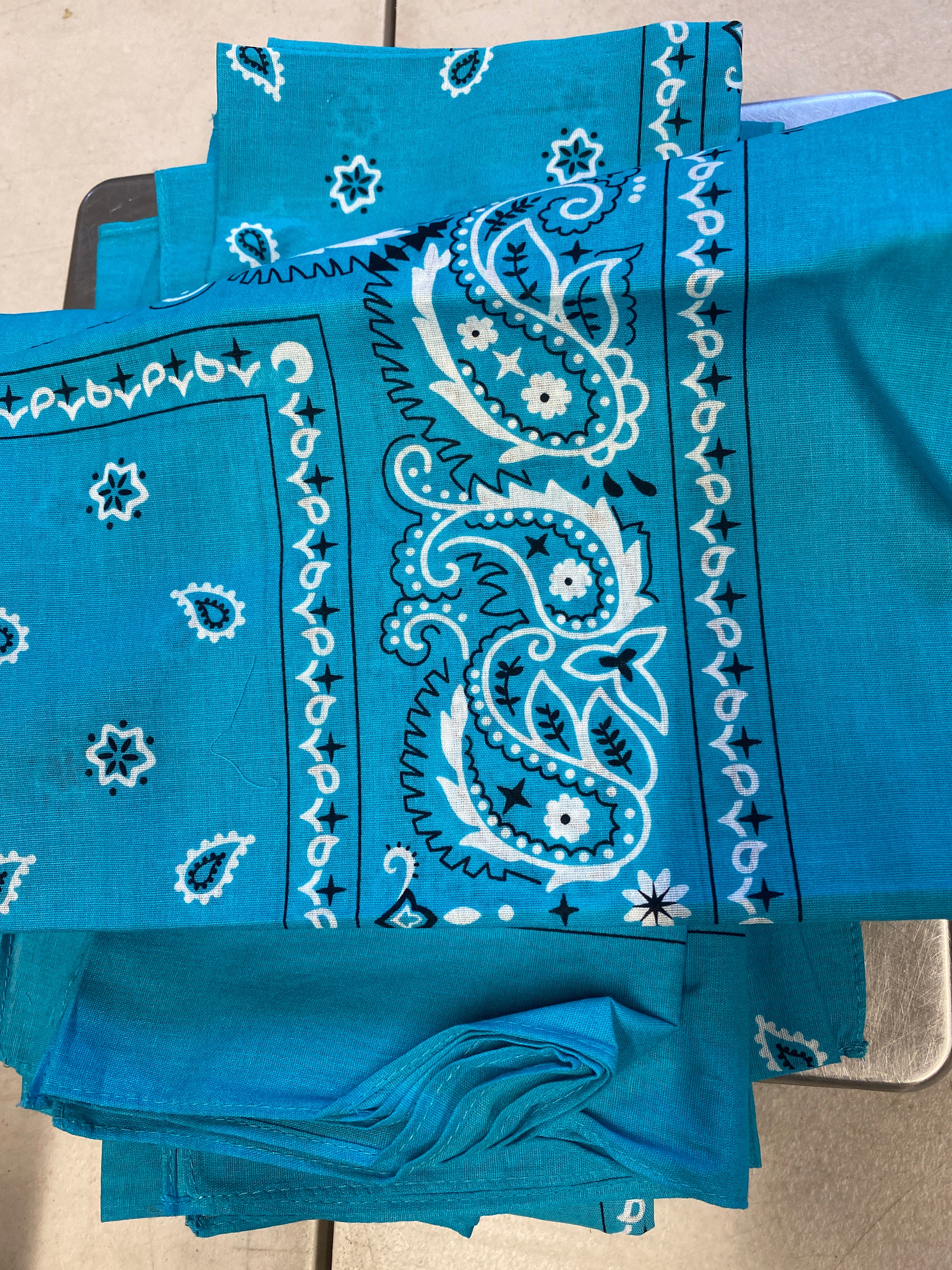New Teacher Center Blue Bandana