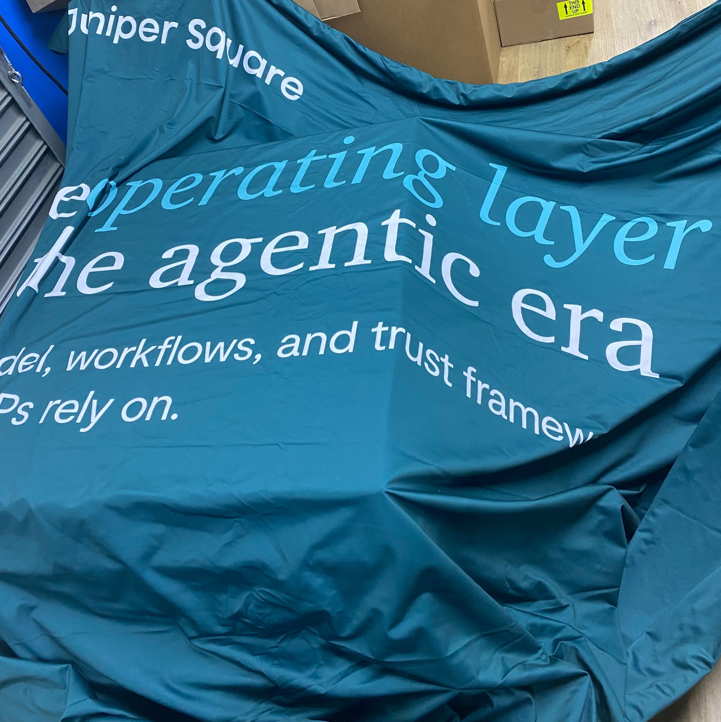 10x10 Juniper Banner - Agentic Era