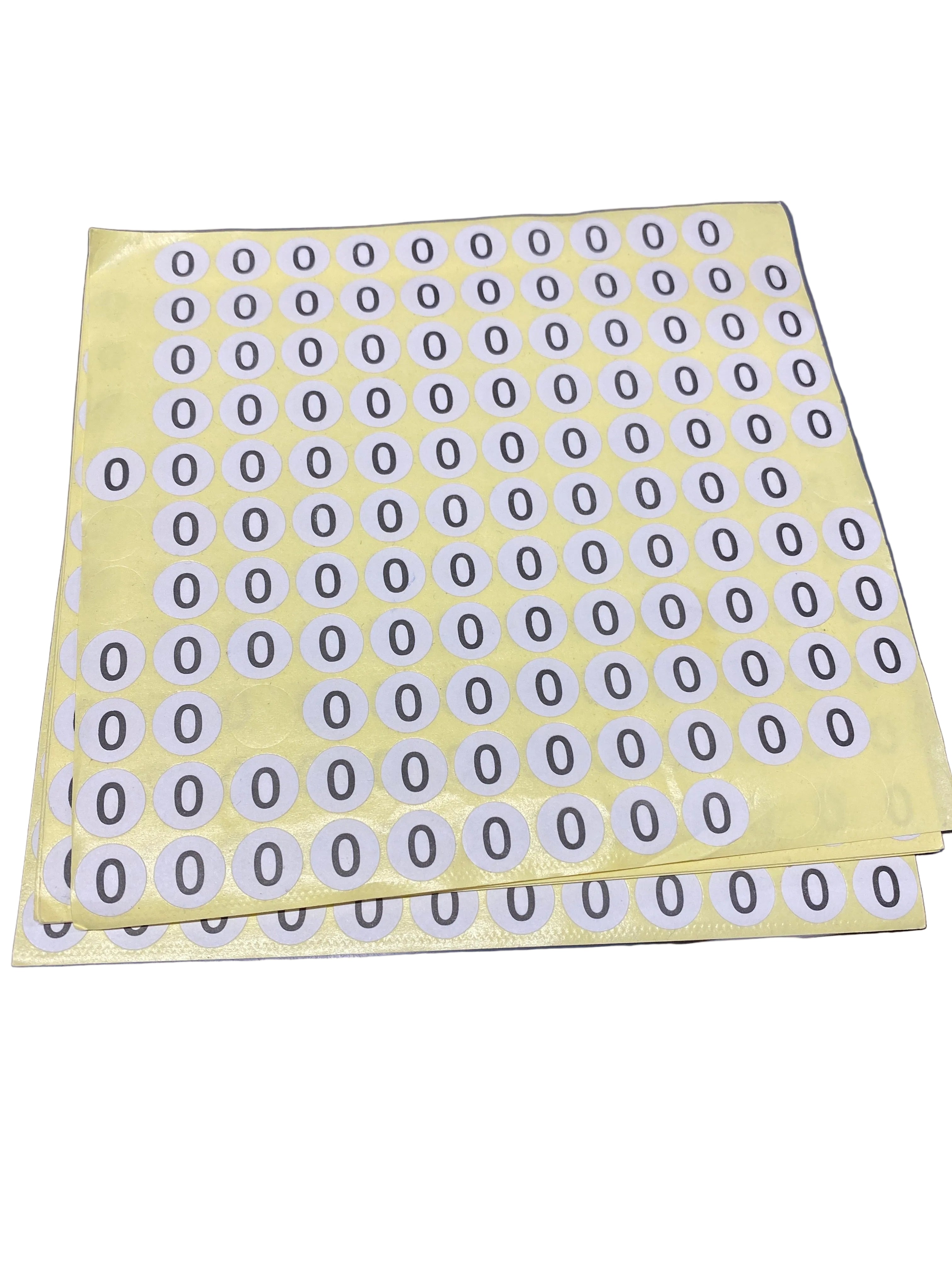 Bloom Growth Zeroes Sticker Sheet Stack