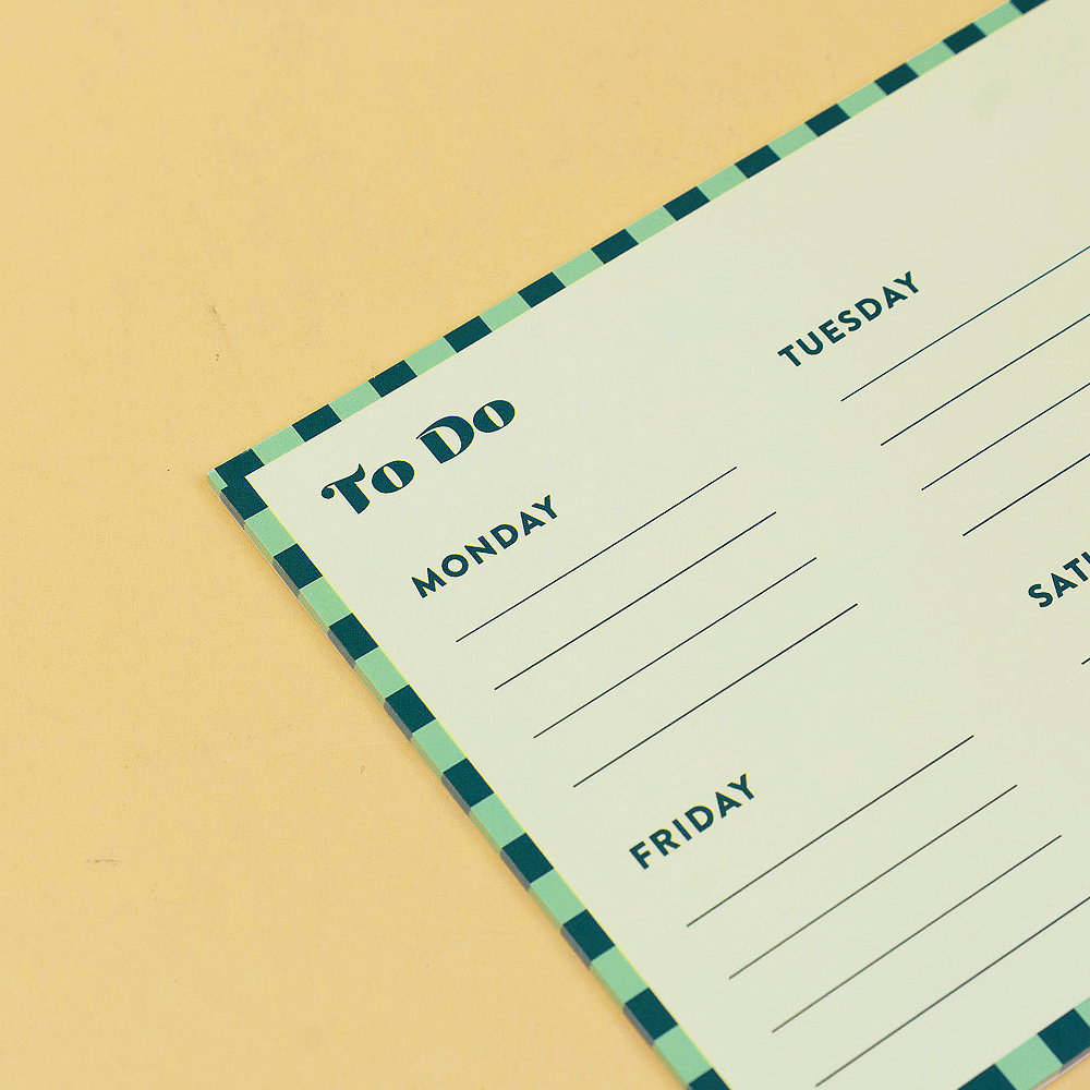 Weekly To-Do Pad
