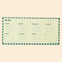 Weekly To-Do Pad