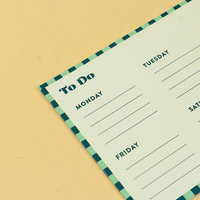 Weekly To-Do Pad