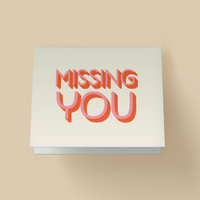 Missing You Card