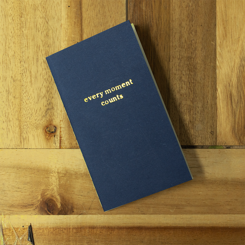 Every Moment Counts Mini Notebook