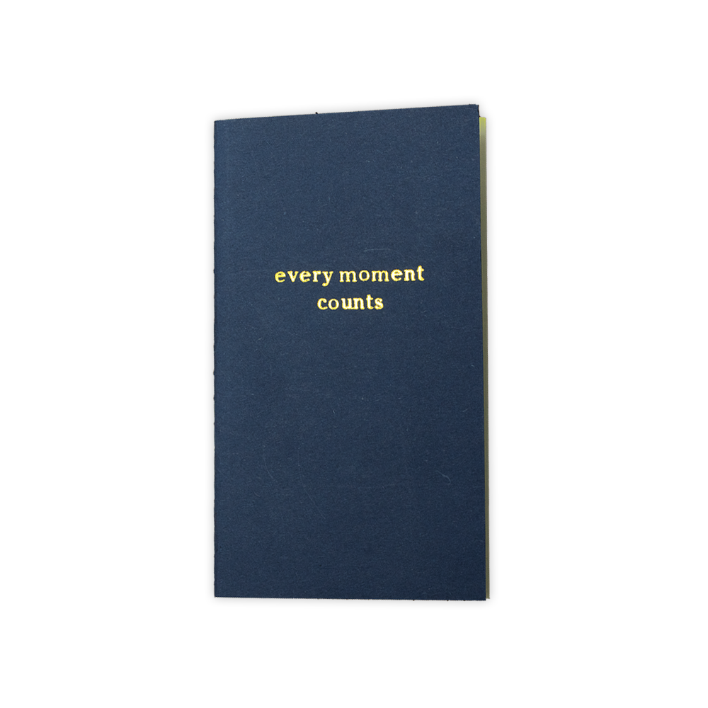 Every Moment Counts Mini Notebook