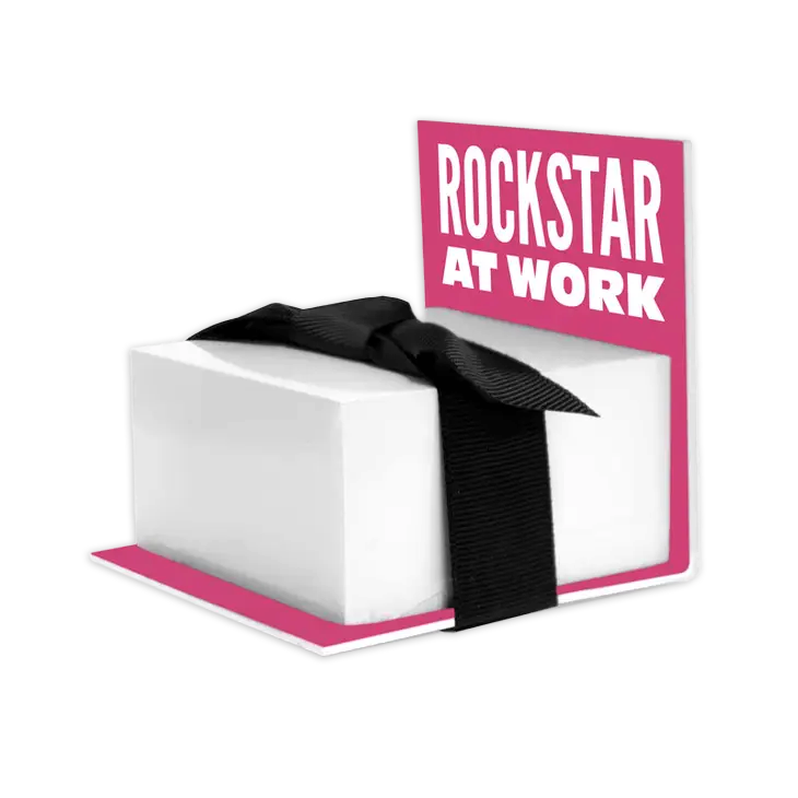 Rockstar at Work Sticky Notepad