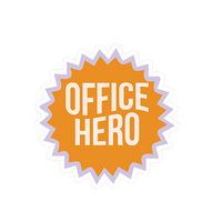 Office Hero Sticker