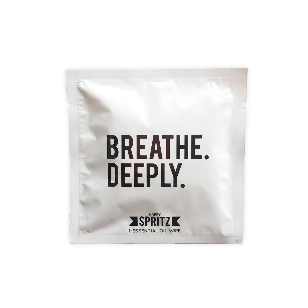 Breathe Deeply Essential Oil Towelette