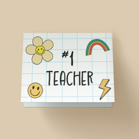 #1 Teacher Card