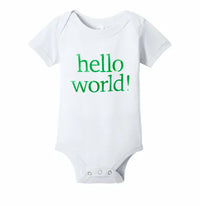 Hello World! Onesie