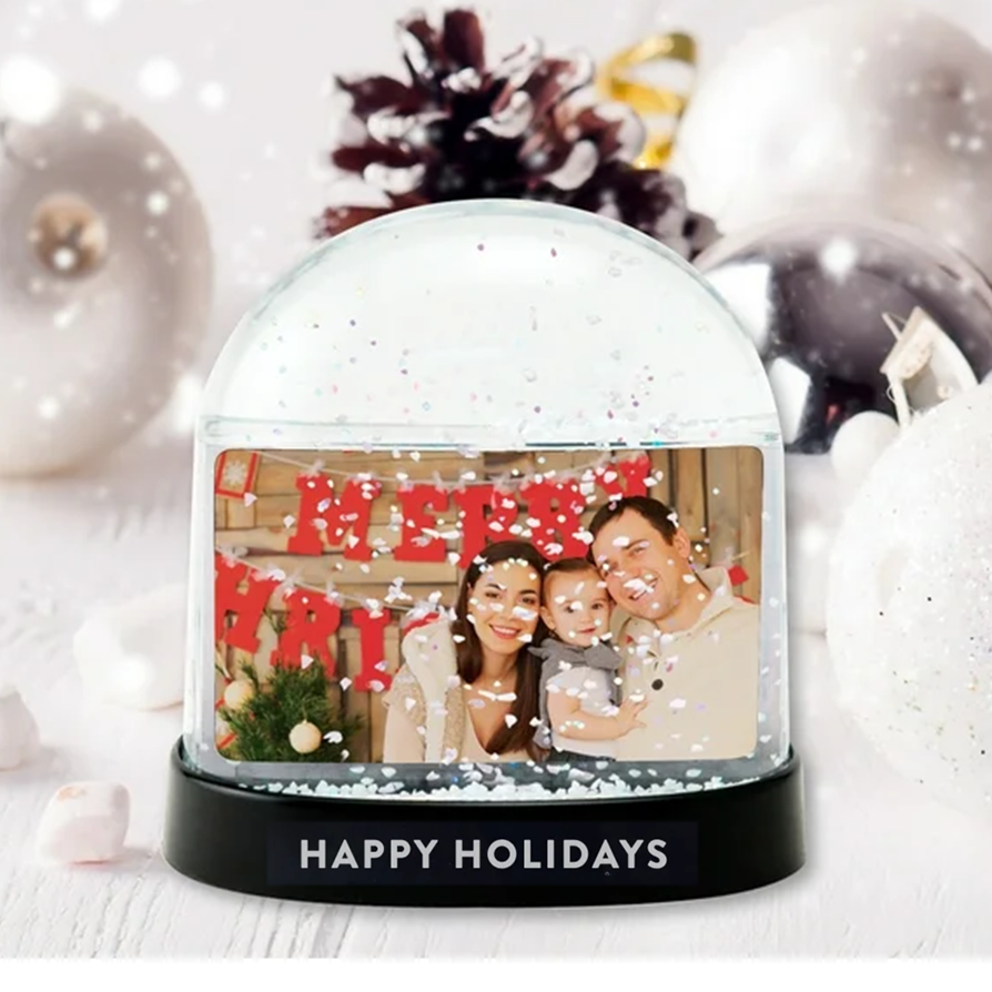 Snowglobe Photo Frame