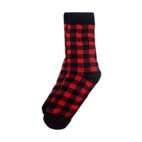 Red Checkered Socks