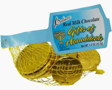 Hanukkah Chocolate Gelt