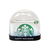 Snowglobe Photo Frame with $10 Starbucks Gift Card