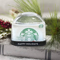 Snowglobe Photo Frame with $10 Starbucks Gift Card