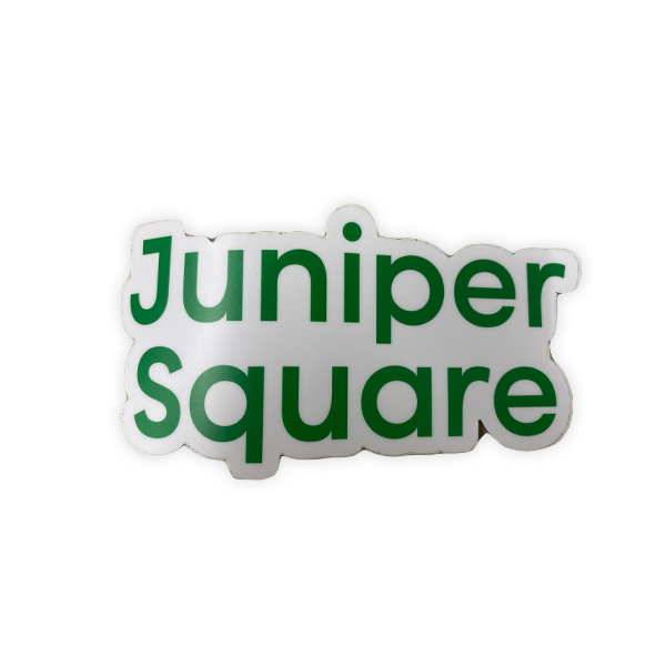 Juniper Square Sticker