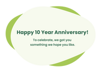 Suja Year 10 Milestone Gift