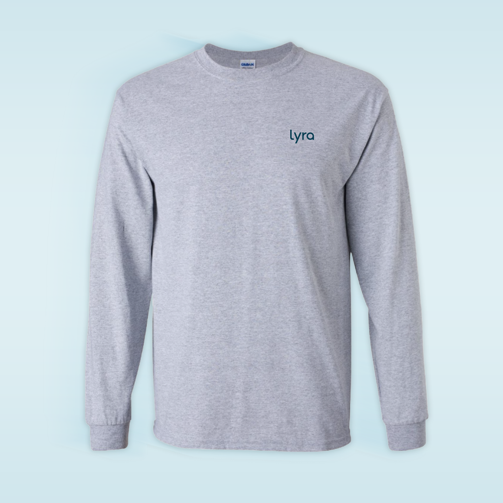 Lyra Long Sleeve 100% Cotton Tee --XL