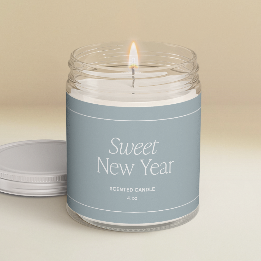 Sweet New Year Scented Candle