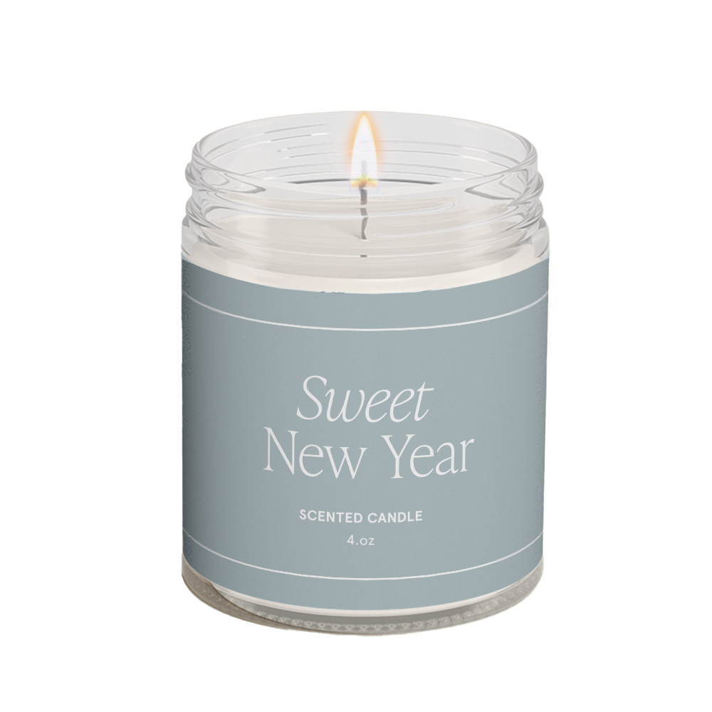 Sweet New Year Scented Candle