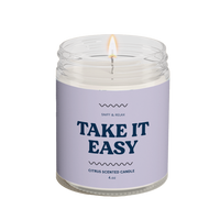 Take it Easy Candle