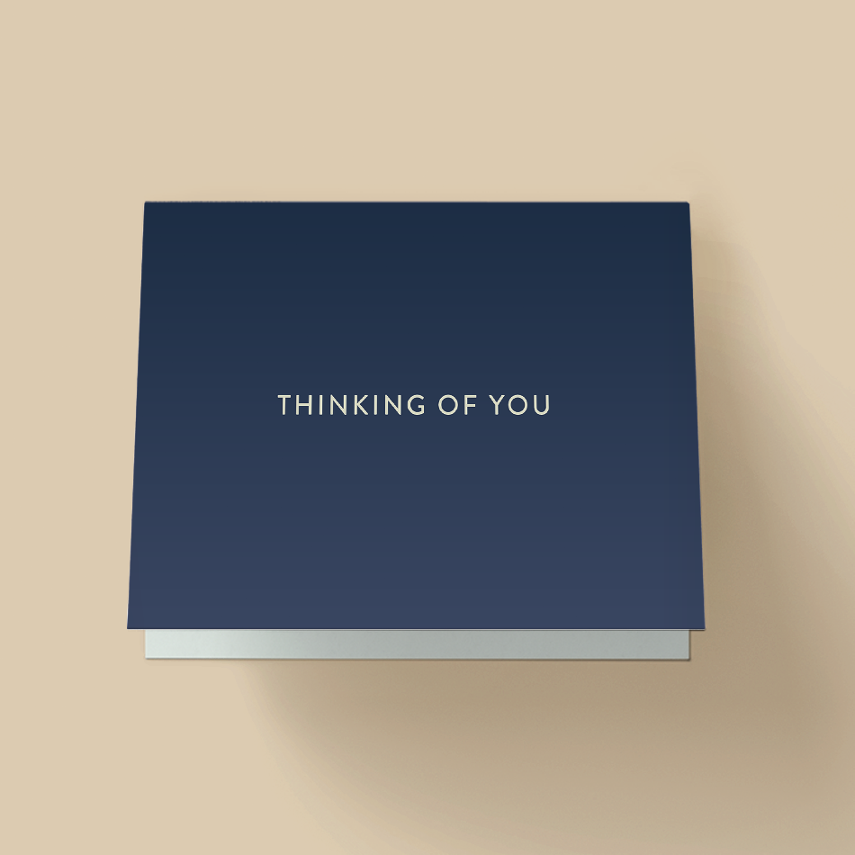 Thinking Of You (Blue) Card