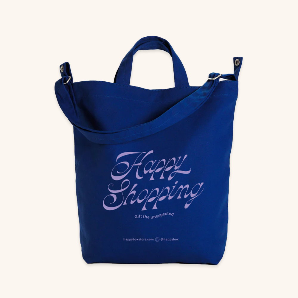 Happy Shopping Tote