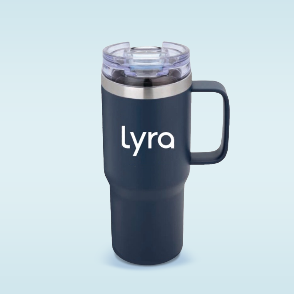 Lyra 20 oz. Tumbler with handle