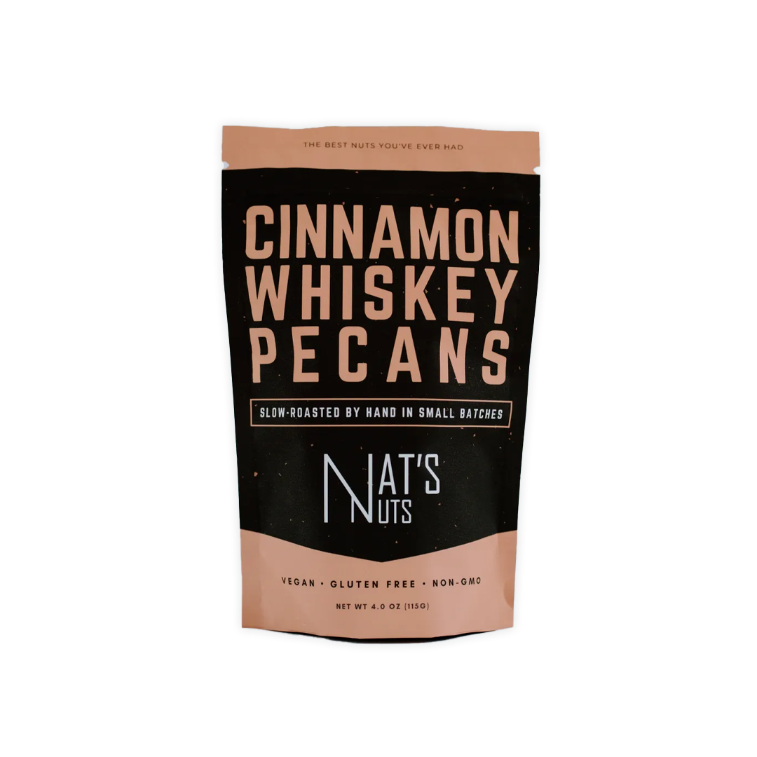 Cinnamon Whiskey Pecans