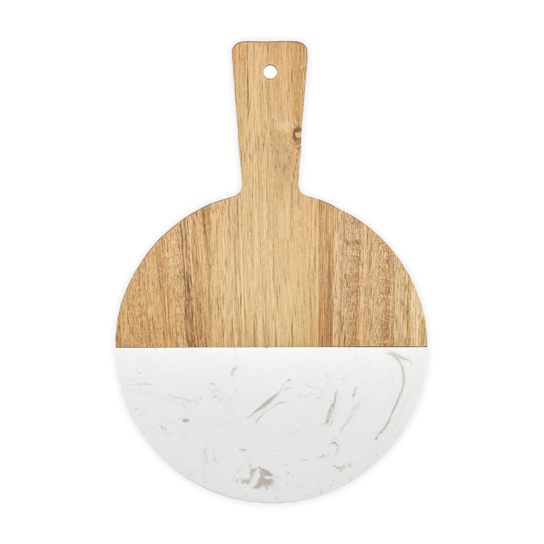 Wood and Marble Grazing Board
