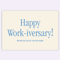 Happy Work-iversary Card