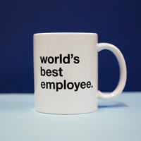 World's Best Employee Mug