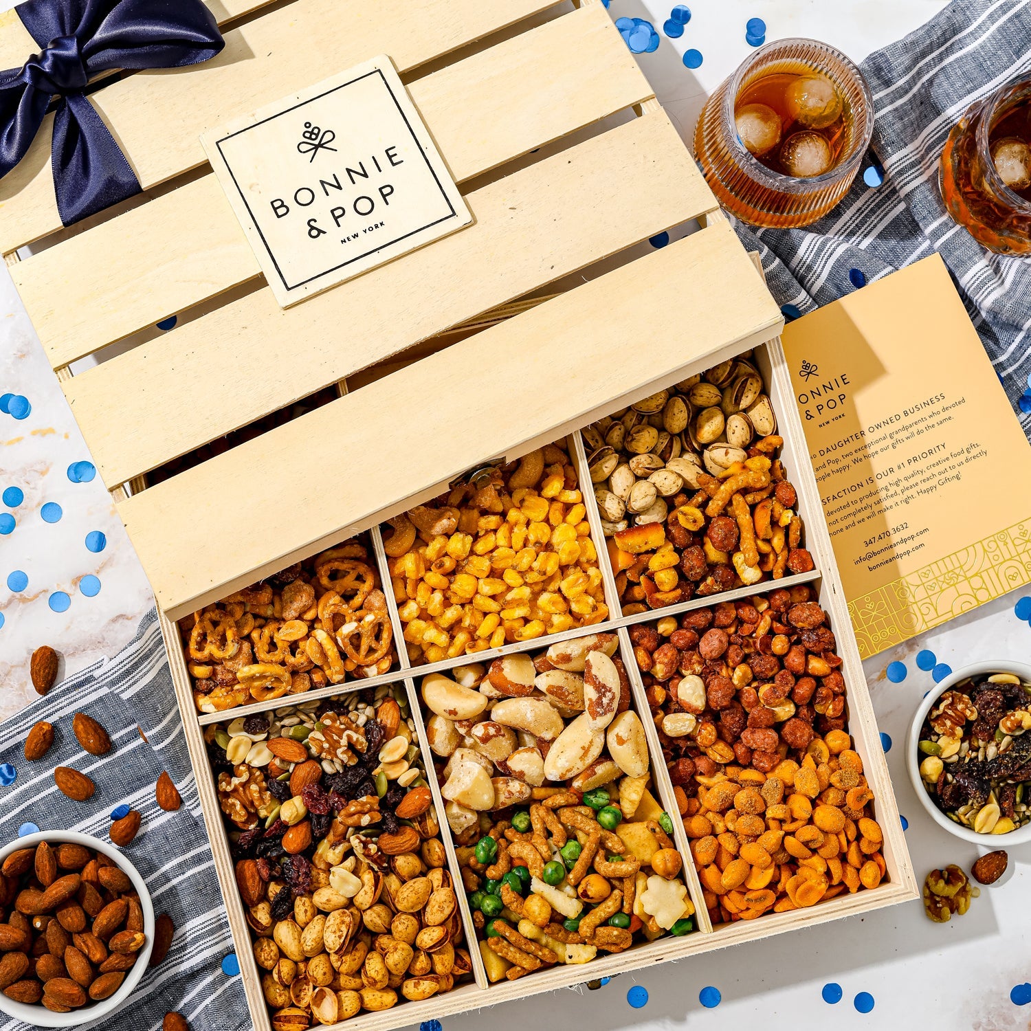 Deluxe Nut and Snack Gift Crate