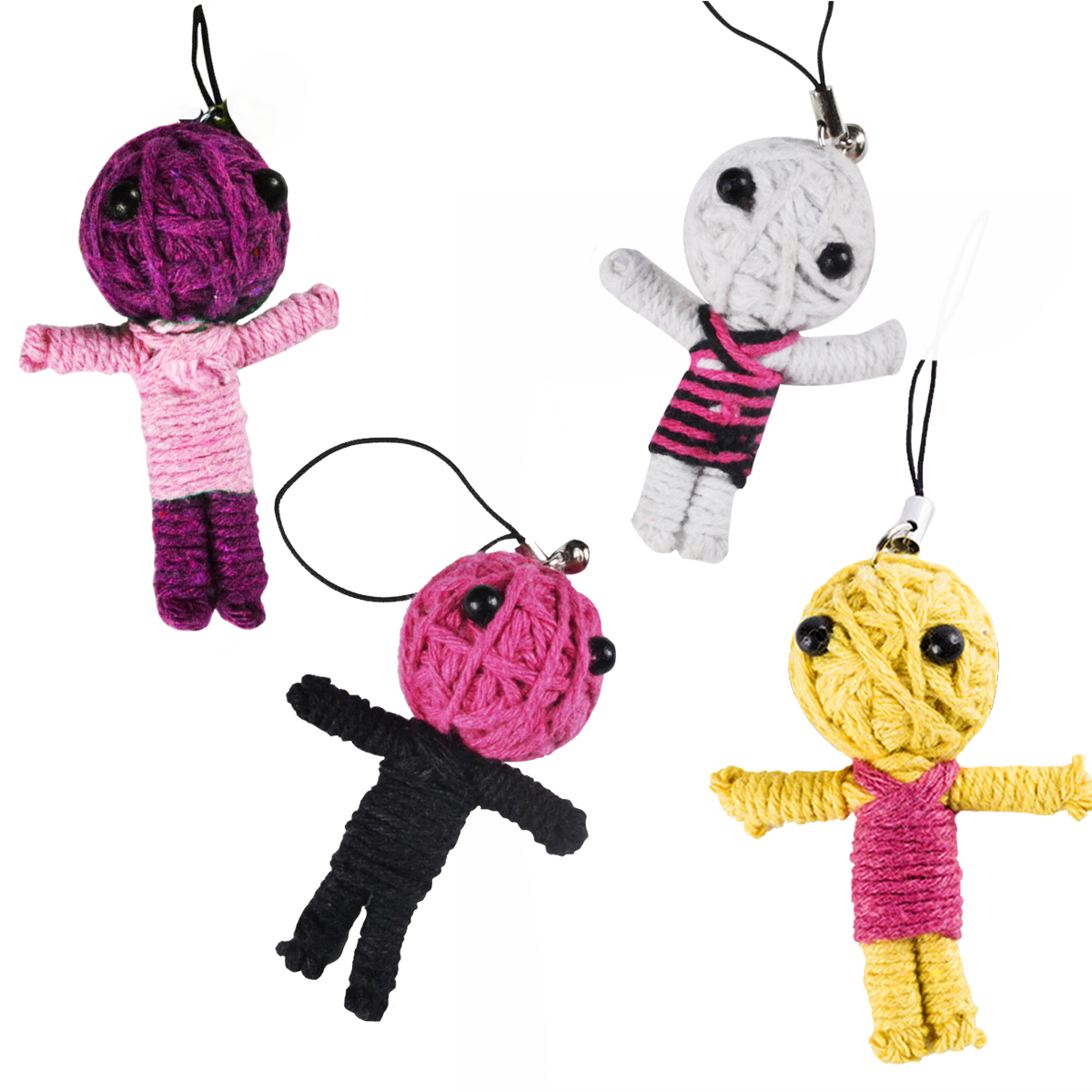 Mini VooDoo Doll Keychain