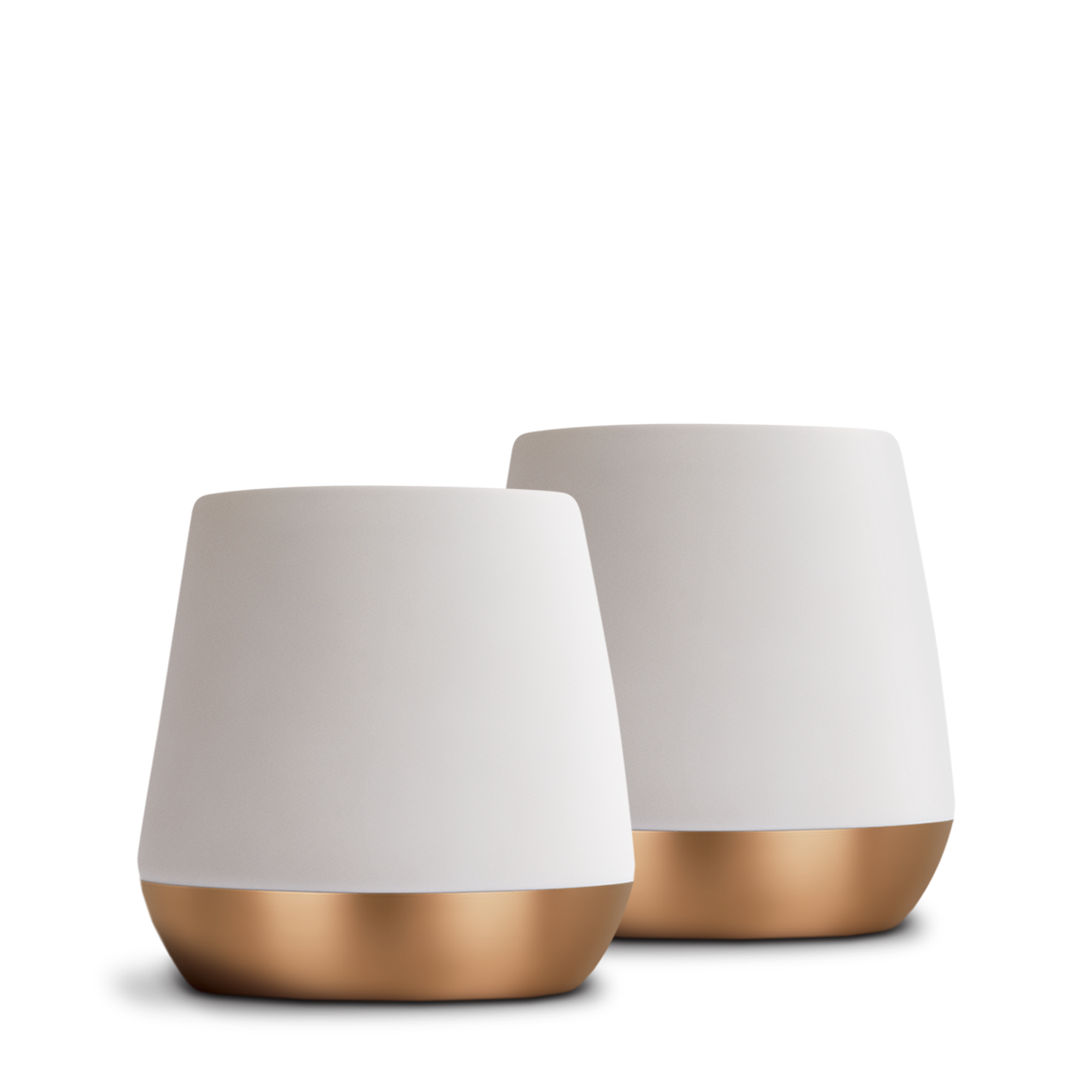 Joey Double Wall Ceramic Mugs-Matte White-8 oz-Set of 2-Fellow