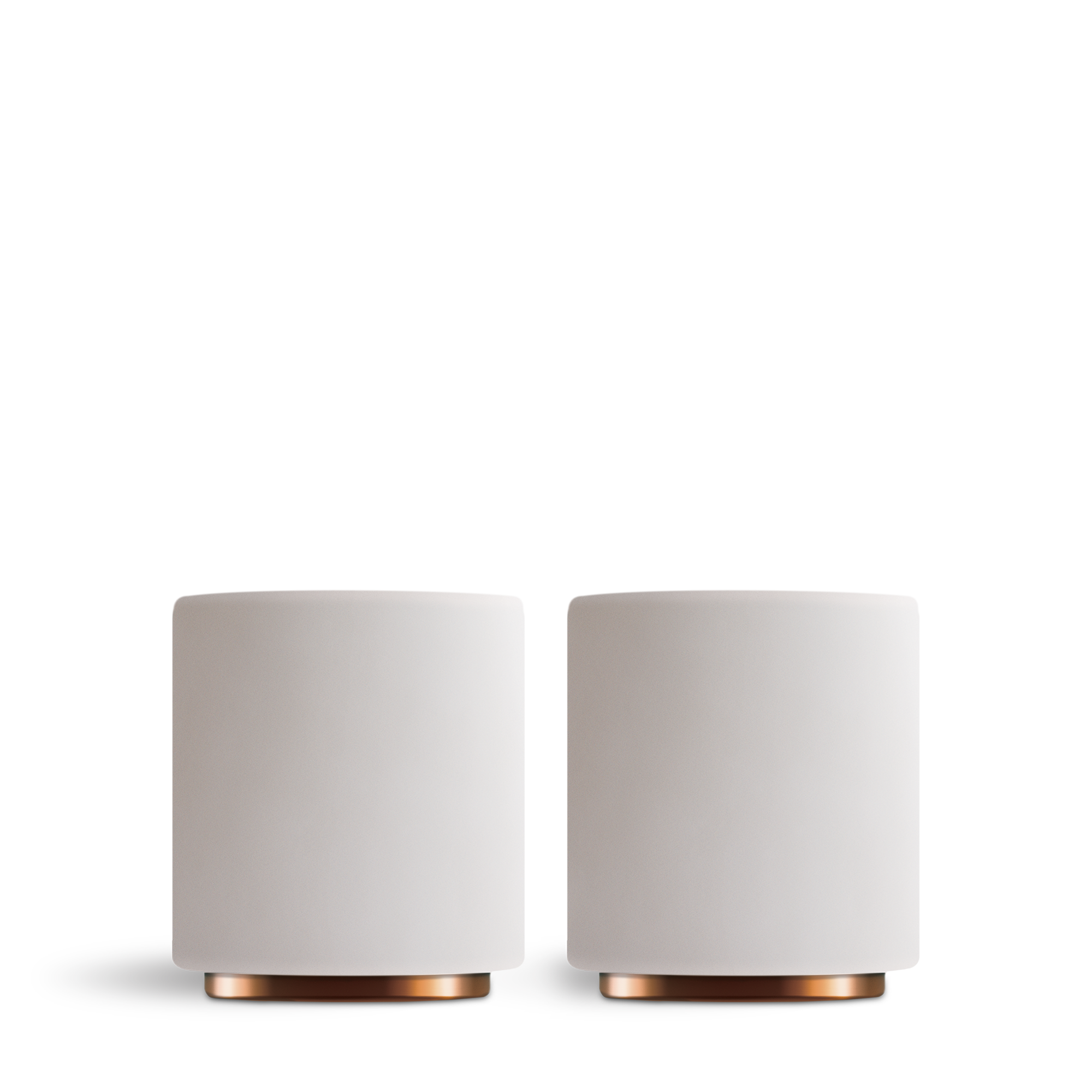 Monty Milk Art Cups-Matte White-4.5 oz-Set of 2-Fellow
