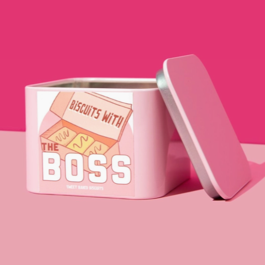 Biscuits with the Boss Candle