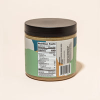 The back of a jar of za'atar tahini.