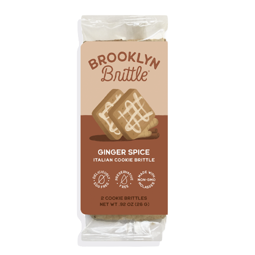 Ginger Spice Cookie Brittle Happy Box